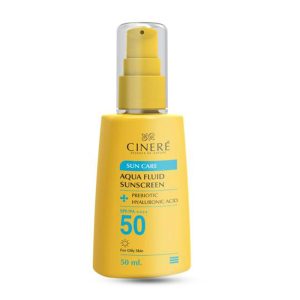 کرم ضد آفتاب فلویید بی رنگ سینره با SPF 50 حجم 50 میلی لیتر